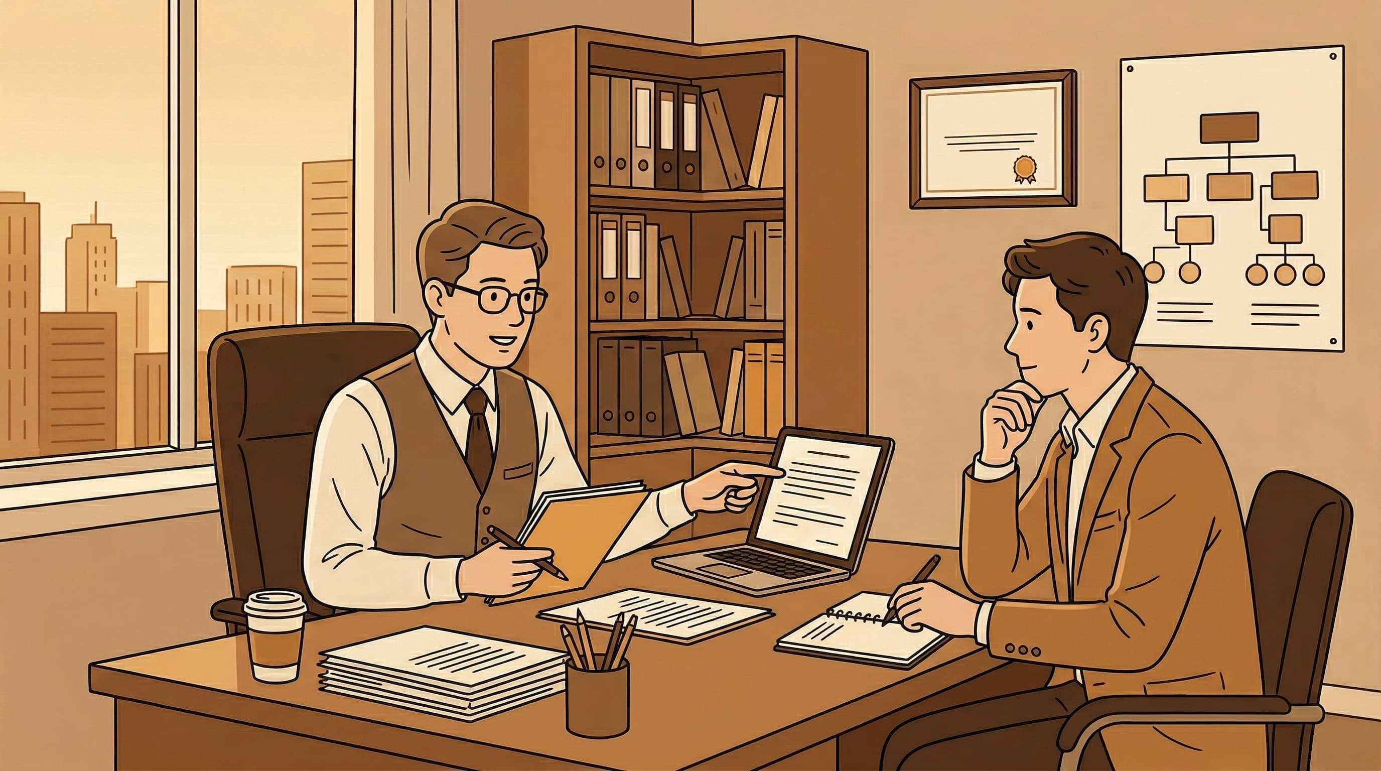 행정사 상담 이미지